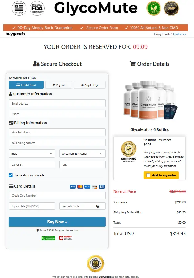 Glycomute-Secure-Checkout